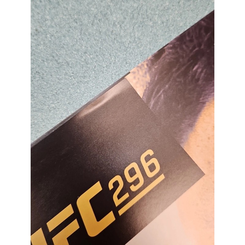 UFC 296 Edwards vs Covington Promo Poster