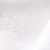 Homehold 240cm Wide By 200cm High White Shower Curtain, Waterproof