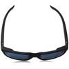 Smith Barra Sunglasses Matte Black/ChromaPop Polarized Blue Mirror