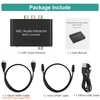 UNSTINCER HDMI ARC Audio Extractor 2.0/5.1 + 192 KHz DAC