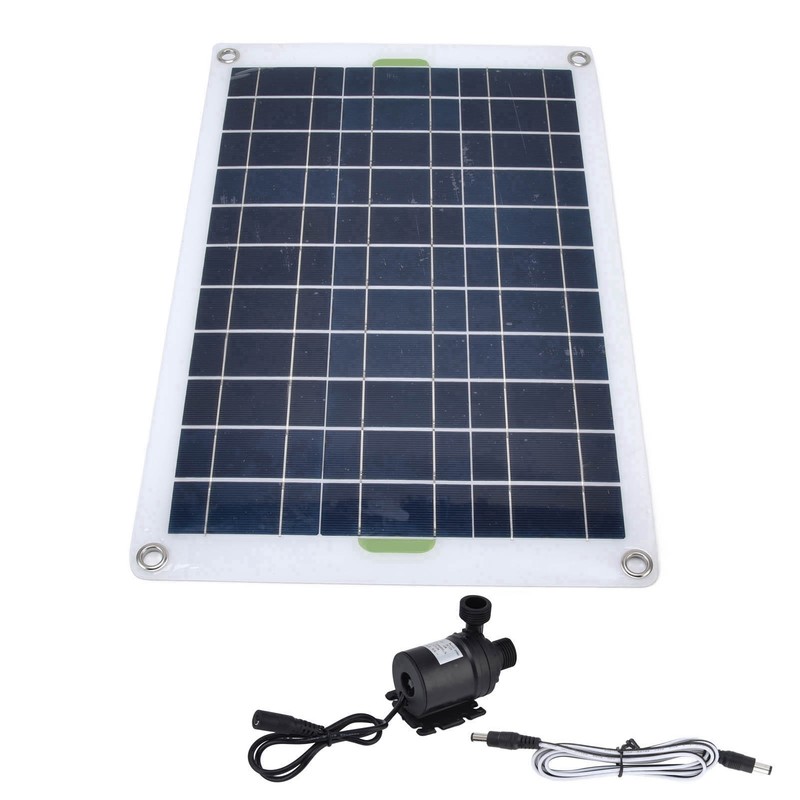 Solar Water Pump Kit Panel 800L/h 12V Low Noise DC