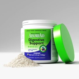 AbsorbAid Digestive Enzymes 100 Grams, Proven to Increase Vital Nutrient Absorption by up to 71%