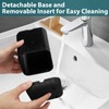 Boperzi Black Toothbrush Holders for Bathroom, Electric Toothbrush Holder with