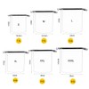 6 PCS Outdoor Waterproof Bag Dry Sack for Drifting Boating