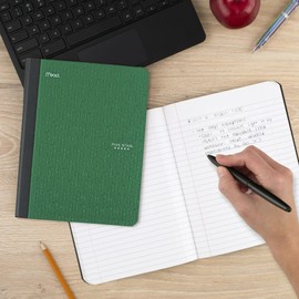 Five Star Composition Book/Notebook, Wide Ruled Paper, 100 Sheets, 9-3/4" x 7-1/2" (Green)