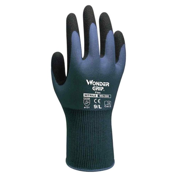 For World WG Flex Gloves lwg500 Steel Blue