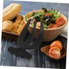 Kichvoe 2pcs Reusable Salad Forks Ergonomic Mixing Claws for Easy
