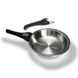 OPPAHA - Universal handle for pans and pans - Compatible with different diameters models and brands - Bakelite anti-scalding