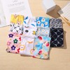 Cute Cartoon Summer Ice Silk Sun Protection Sleeves - Multifunctional Outdoor Mosquito Protection (Free Size) Size/Blue Flower 5ea