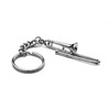 Trombone Keyring with presentation pouch - 3D design perfect for