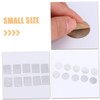 minkissy 60 Pcs Magnet Disk Eye Shadows Circle Stickers Eye