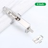 6 Inch Stainless Steel Concealed Door Lock Flush Slide Latch