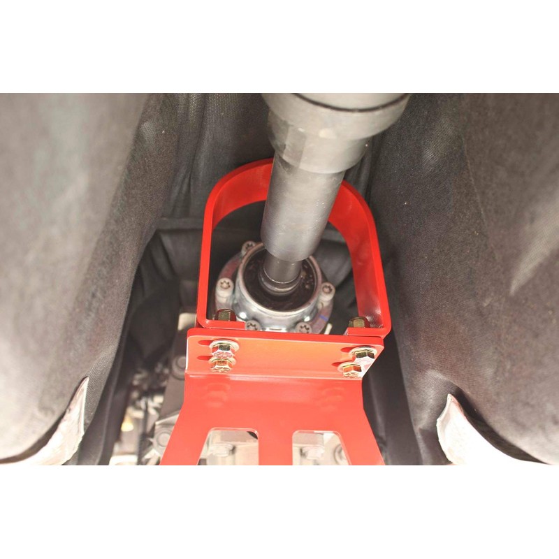 Driveshaft safety loop, front