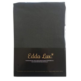 Edda Lux Cover suitable for Tempur All-Around sleeping pillow, 60/56 x 50/48 cm, dimensionally retaining jersey cushion cover for butterfly pillows, made of 100% cotton, in anthracite