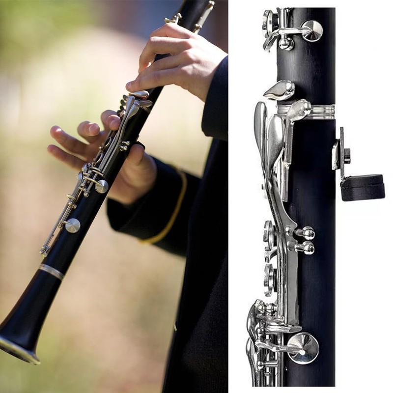 ESJNNK Clarinet Thumb Rest Set of 4 Rubber Clarinet Thumb