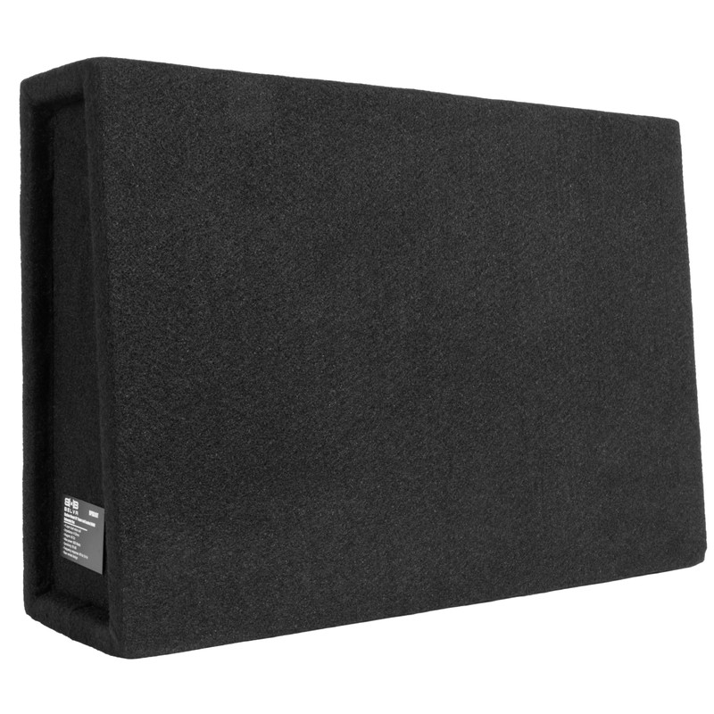 BELVA BPKG10T 600W Peak 10" Shallow-Mount Angled Amplified Loaded Subwoofer