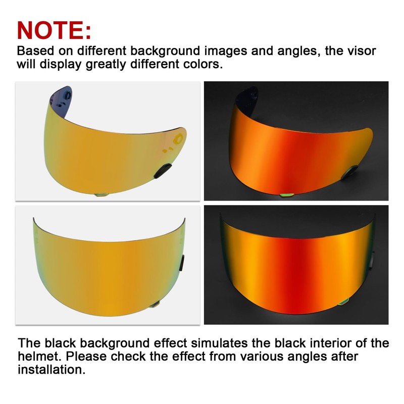 PSLER Qualifier Visor- Qualifier Helmet Visor Motorcycle Face Shield Accessories