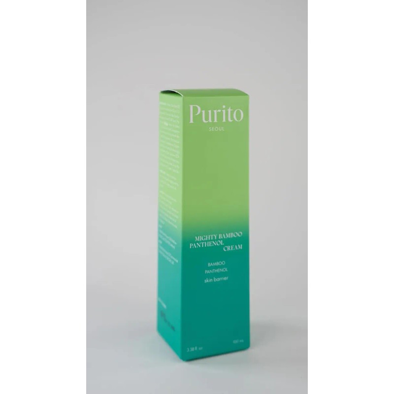 Purito Mighty Bamboo Panthenol Cream 100 Ml Crema Facial Momento