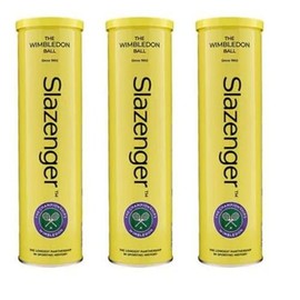 Norths gifts and bundles Slazenger Tennis Balls 3 x 4 Bundle with Sticker