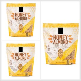3 Pack- Honey Almond Granola, (32 oz. each)