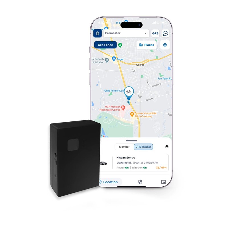 Rastreador GPS - AutoSky - Portátil, compacto y duradero para