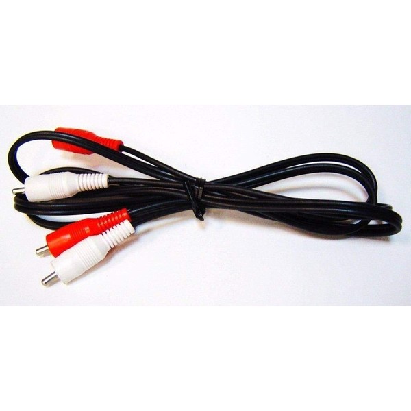 Genuine Japanese made 2RCA Male Twin 2x Phono to 2x