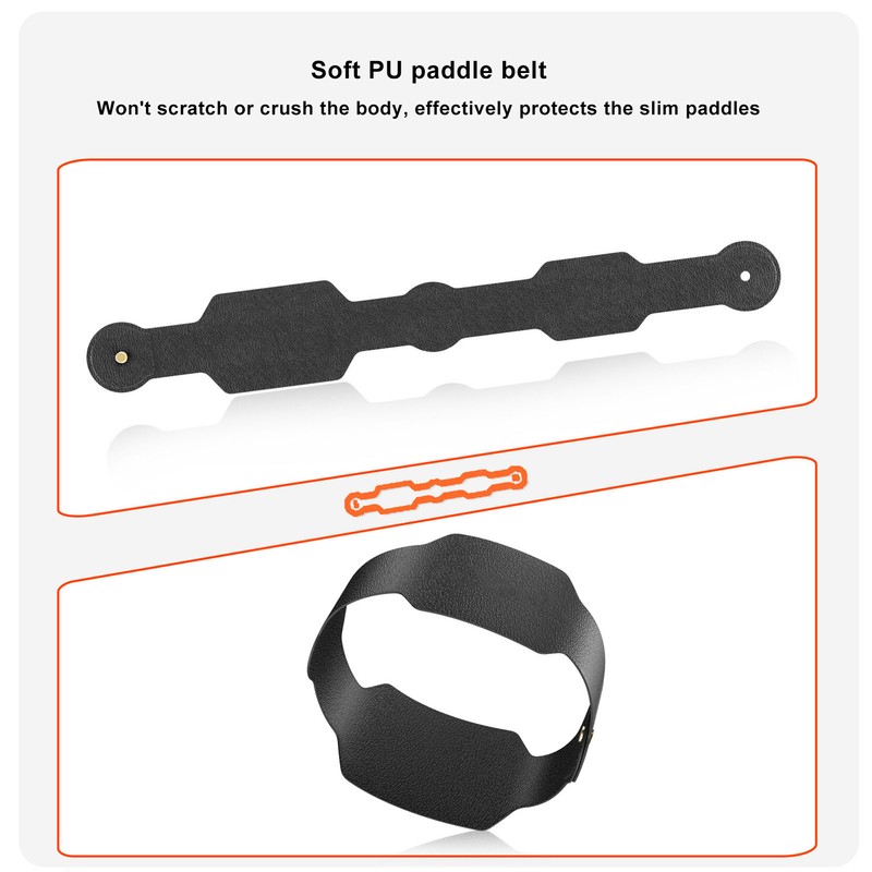 Drone Propeller Guard Strap Soft PU Crush Proof Strong Ductile