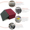 6" x 9" Gray & Maroon General Purpose Scuff Pads,