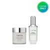 Tyrtir Large capacity ceramic cream + milk ampoule duo set