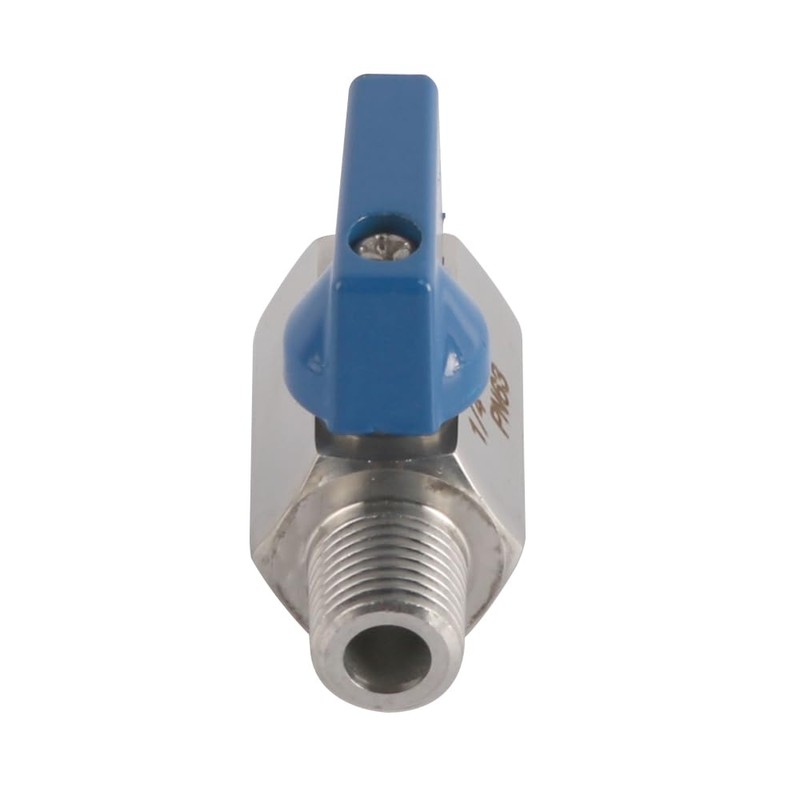 Tiardey Mini Ball Valve Stainless Steel Mini Ball Valve 1/4