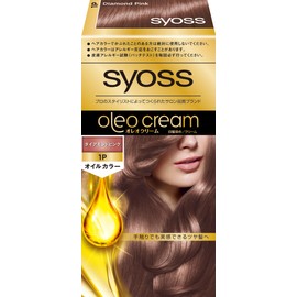 Syoss Oleo Cream Hair Color, 1P Diamond Pink, Salon Quality, For Gray Hair, With Bonus, Non-Prescription Product
