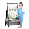 Art Easel for Kids, Double Sided Kids Easel Drawing Board,
