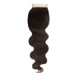 The Wig Virgin Hair 4x4 Lace Closure BW (12", NATURAL)