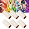 10 Roll Replacement Nail Stamper Oil Absorbing Sheet Paper Home