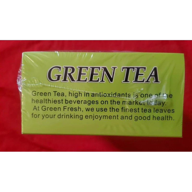 Fresh GREEN FRESH GREEN TEA 100% NATURAL 100 TEA BAGS
