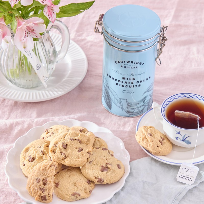 Cartwright & Butler - Chocolate Chunk Biscuits Tin