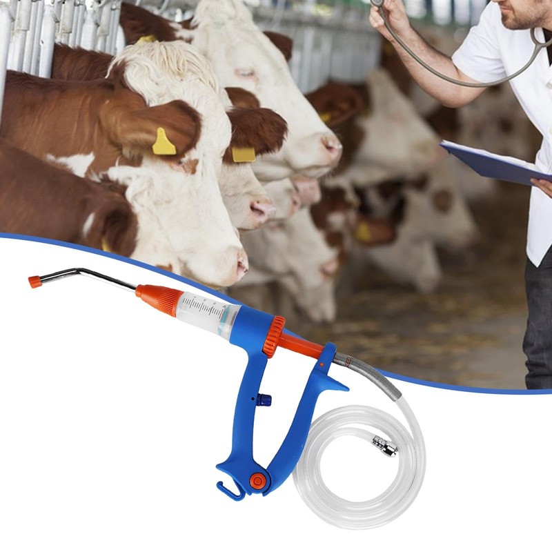Automatic Livestock Syringe | 20ml Poultry Syringe Equipment - Veterinary