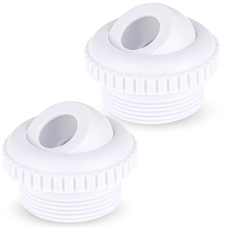 Zyghjort 2 Pack Pool Jet Nozzles, 3/4-Inch Swimming Pool Return