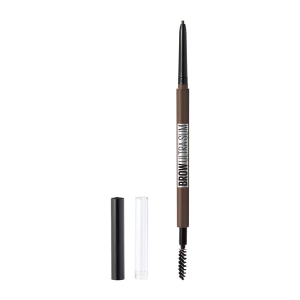 Maybelline New York Brow Ultra Slim Defining Eyebrow Pencil, Deep Brown
