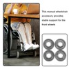 SOLUSTRE 4pcs Wheelchair Accessories Wheelchairs Wheelchair Front Wheel Bearing Wheelchair