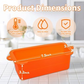 2 PCS Silicone Grease Cup Liners,Reusable Silicone Grease Catcher Cup Liner Grill Grease Tray for 36 28 22 17 Inch Griddle ,Durable Drip Pans Griddle Accessories,Replacement of Aluminum Foil Drip Pans