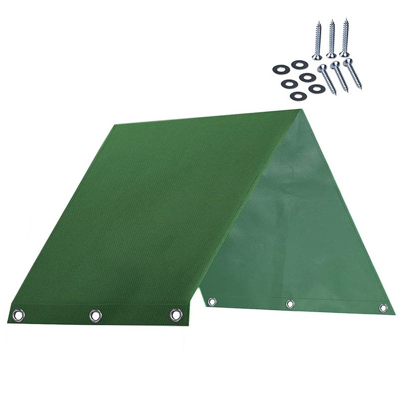 Swing Canopy Replacement, 43" x 90" Playset Tarp Replacement, Waterproof