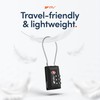 BV TSA Accepted Luggage Travel Lock, Set-Your-Own Combination Lock for