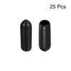 QUARKZMAN Pack of 25 Rubber End Caps 3.5 mm ID