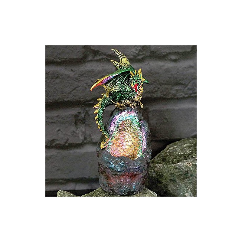 Nemesis Now Emerald Crystal Guard Figurine, Green, One Size