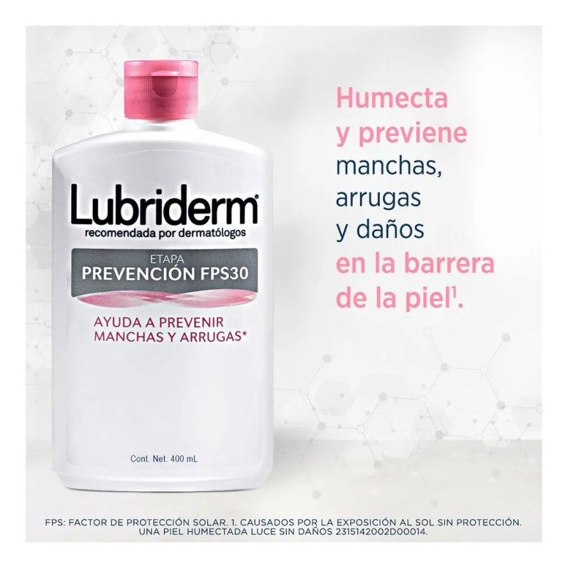 Crema Corporal Lubriderm® Prevención 400 ml