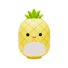 BLDR Squishmallows Buildable Figure Multipack - Maui the Pineapple, Joelle the Bigfoot, Wendy the Frog, Archie the Axolotl - Squishmallows Fans 8+, 0140