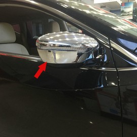 Fit for Nissan Murano 2015 2016 2017 2018 2019 2020 2021 2022 2023 2024 Chrome Rear View Mirror Side Cover Molding Trim