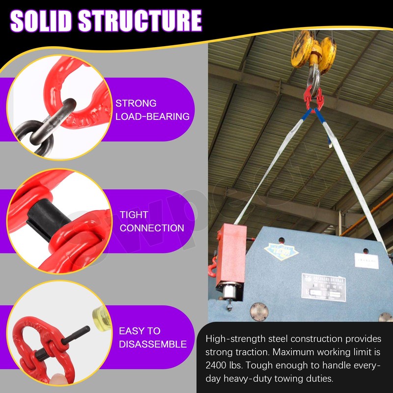 Swpeet 2Sets 1.12 Ton 0.6" Thick Red Painted Fit G80