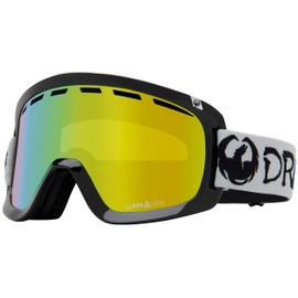 Dragon Unisex D1 OTG Snow Sport Goggle - Classic Grey Frame | Lumalens Gold Ion Lens